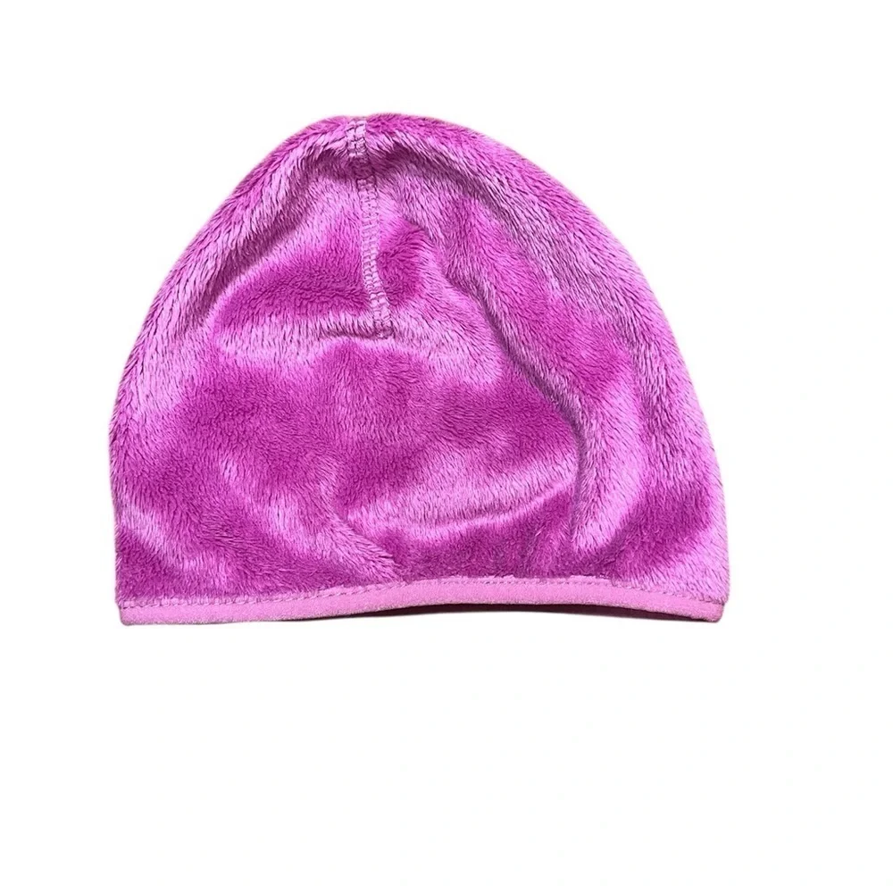 Columbia Infant Purple Fleece Soft Faux Fur Beanie 0-18M